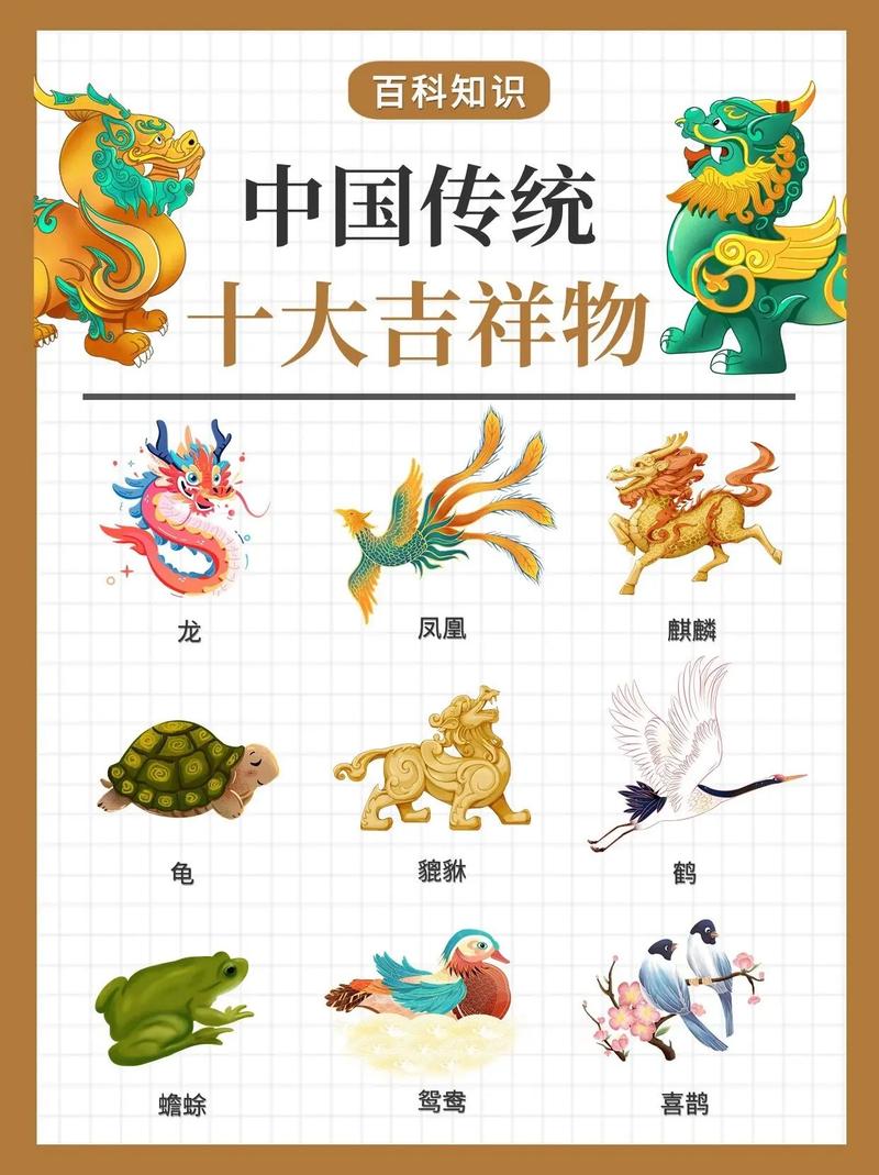 中国传统吉祥物有哪些？带你认识这些招财转运的宝贝