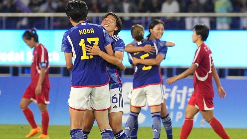 日本女足亚运夺冠：她们的拼搏与胜利，展现亚洲实力