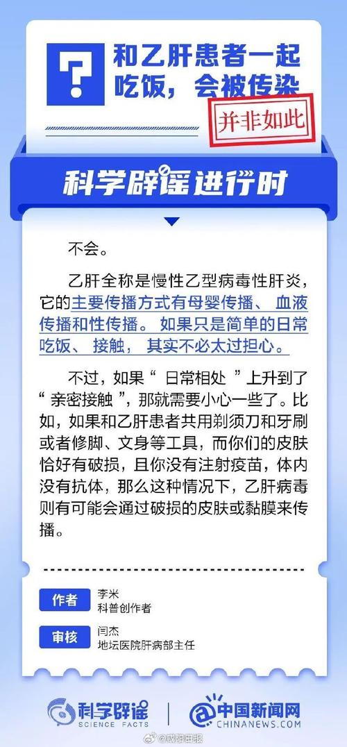 乙肝怎么传染给别人？全面了解乙肝传播方式和预防
