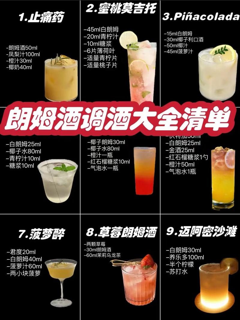 朗姆酒好喝吗？揭秘朗姆酒的独特风味与魅力