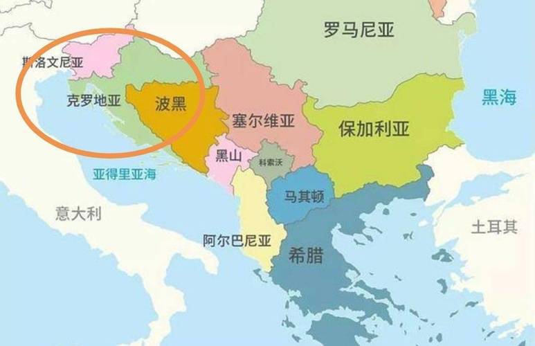 克罗地亚位于哪个国家？地理位置详解及周边国家介绍