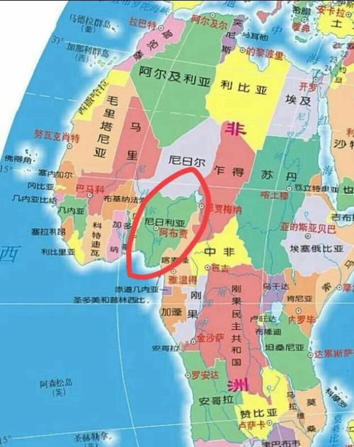 尼日利亚的地理位置如何？详细地图及周边国家介绍