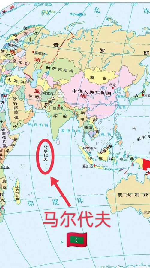 马尔代夫在哪里？详细地图及地理位置介绍！