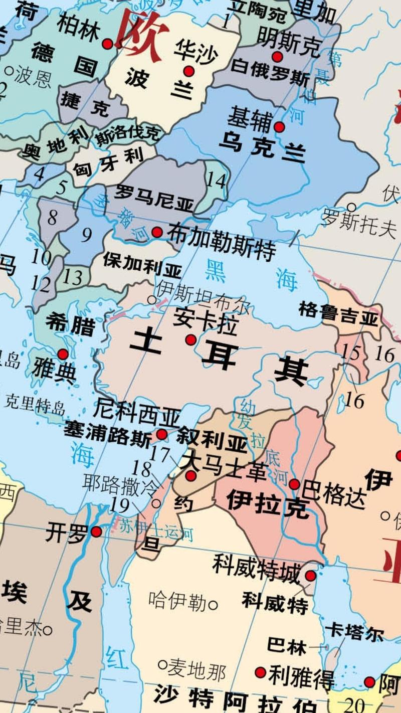 土耳其在哪个洲？详解土耳其横跨亚欧两洲的地理位置