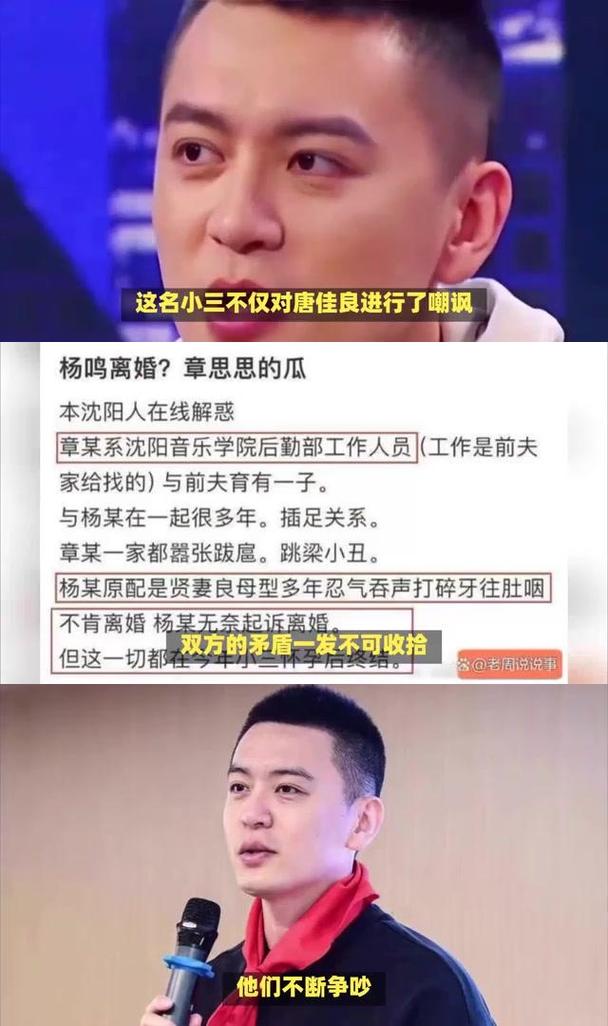 杨鸣第三者是谁？揭秘篮球明星的婚外情纠葛