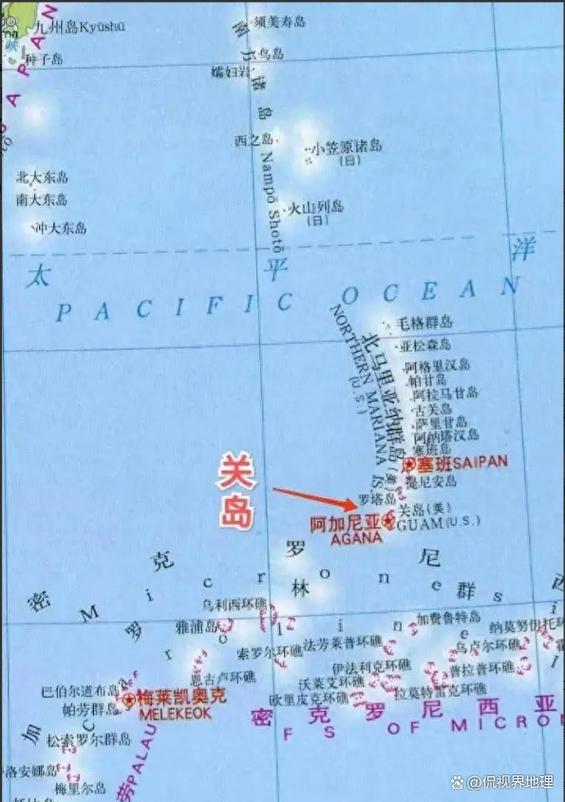 关岛在哪里？关岛是哪个国家的？
