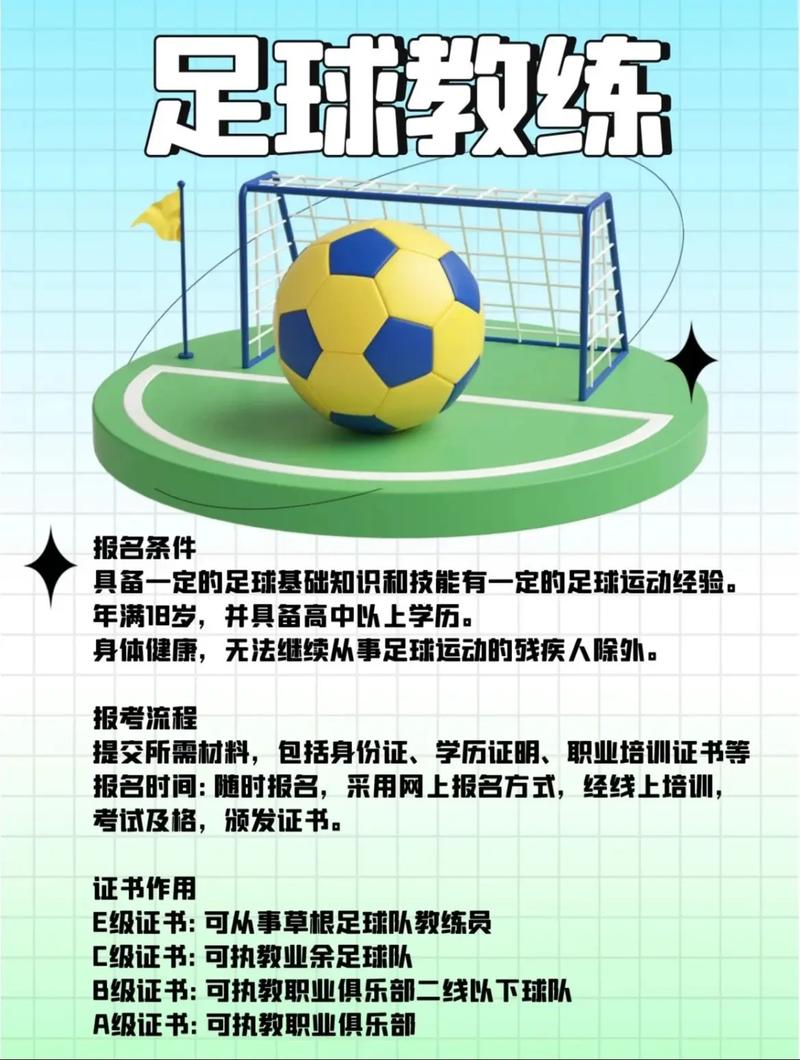 足球教练证怎么考取？考证的详细步骤和方法！