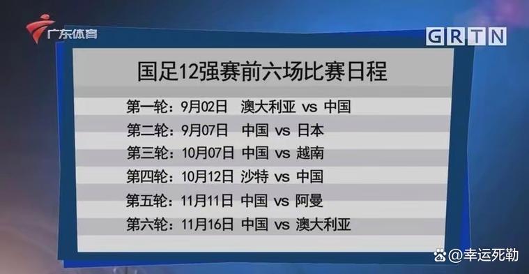 国足今晚比赛时间确定了吗？几点开球？