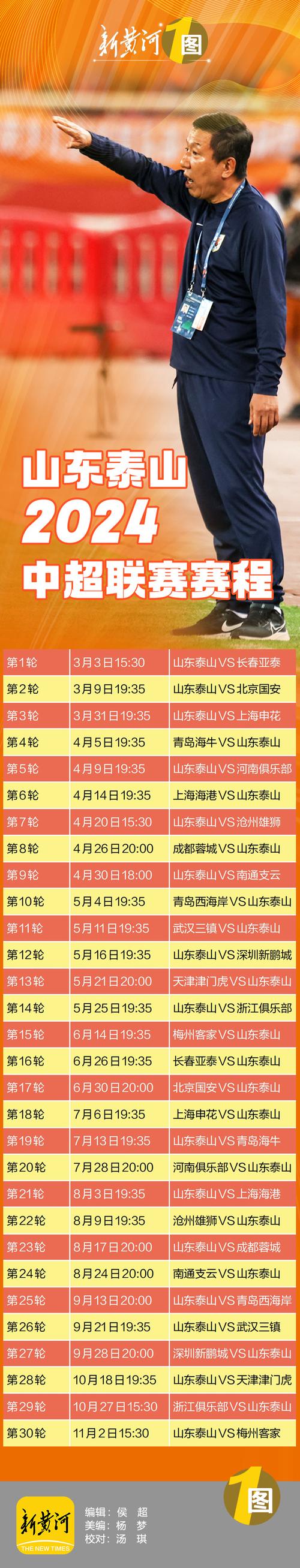 中超开赛时间定了！最新赛程安排看这里！