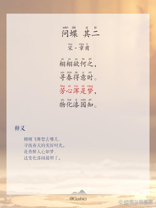 “蝴蝶”的拼音怎么写？hú dié读音及详细解释