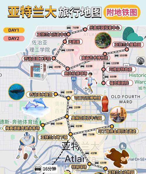 亚特兰大机场位置及周边介绍，出行交通指南全攻略