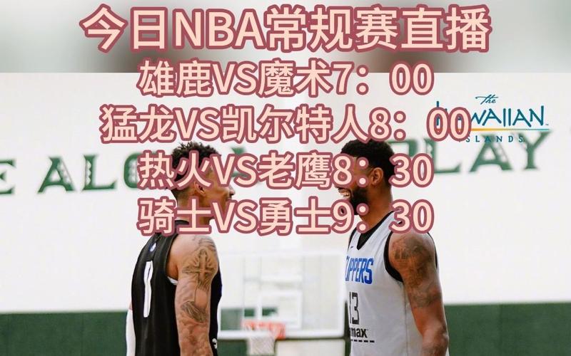 NBA比赛在哪里看？高清流畅直播资源推荐
