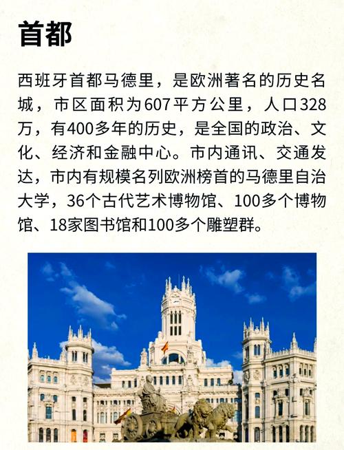 马德里是哪个国家的首都？揭秘西班牙魅力之都