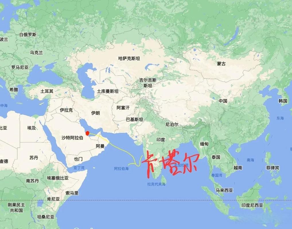 你知道卡塔尔在哪里吗？卡塔尔地理位置及周边国家