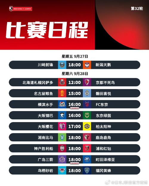 J联赛一场比赛有多少轮？日职联赛赛程揭秘！