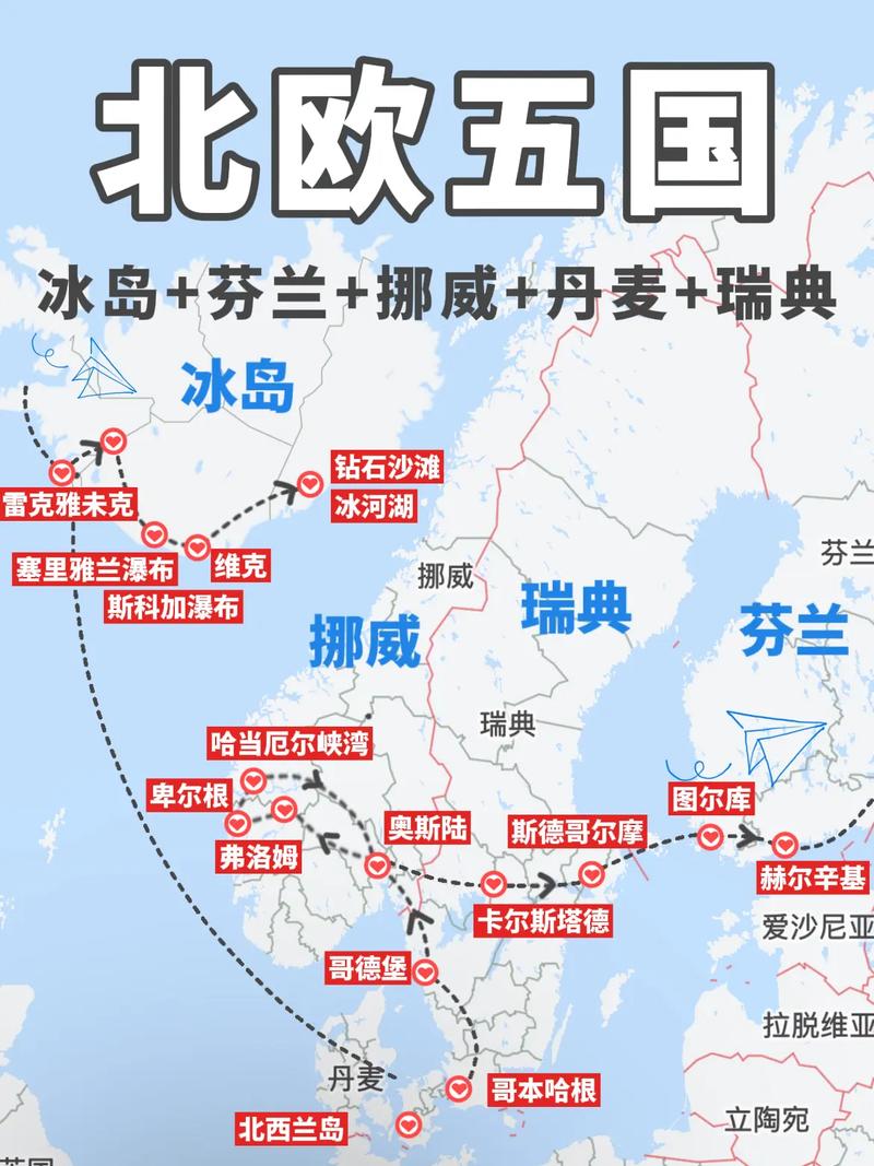 北欧五国究竟是哪些国家？带你快速了解这五个幸福国度！