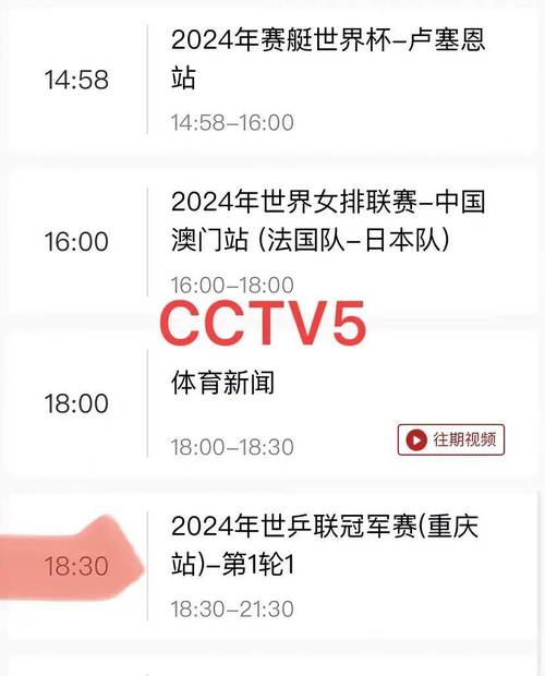 哪里可以看乒乓球比赛？央视及其他平台直播信息！
