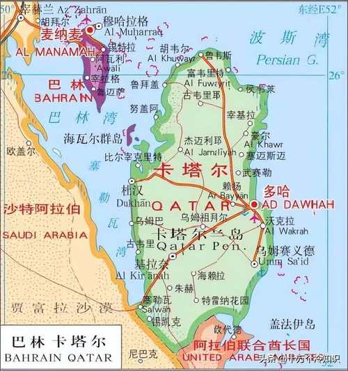 卡塔尔面积有多大？跟中国哪个城市差不多？