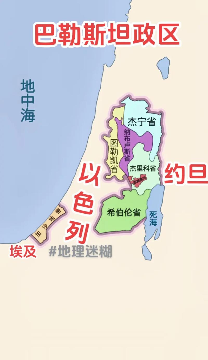 巴勒斯坦国土面积是多少？历史与现状的面积对比分析