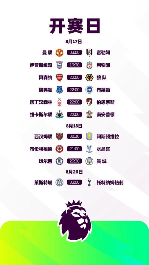2023英超决赛什么时候开始？精彩比赛不容错过！