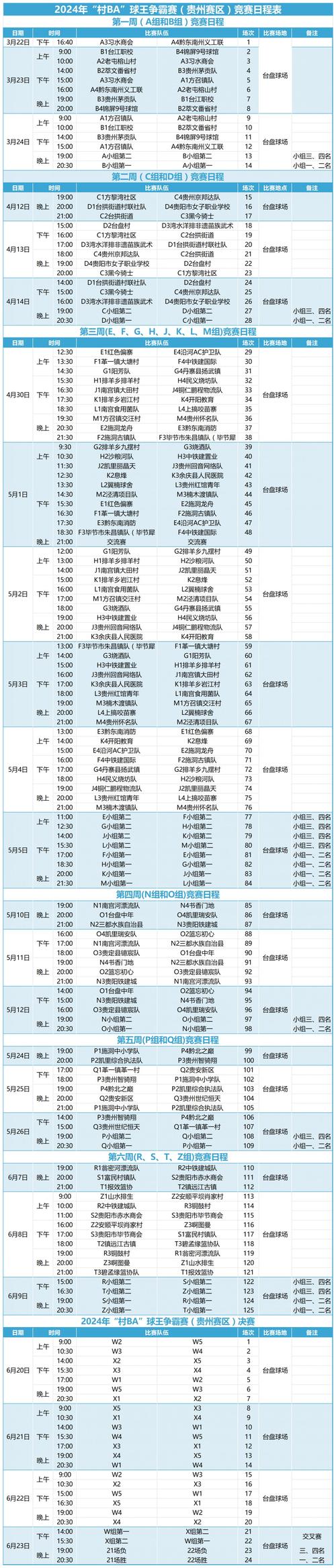 秒懂赛程表主客场！实用技巧助你快速识别比赛场地