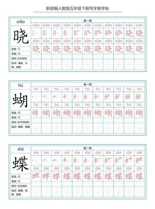 “蝴蝶”的拼音怎么写？hú dié读音及详细解释