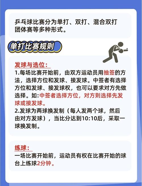 乒乓球团体赛比赛规则是什么？新手入门快速指南
