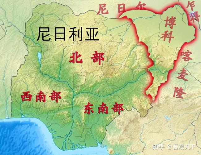 尼日利亚位置在哪？快速了解尼日利亚所在的洲和地理环境