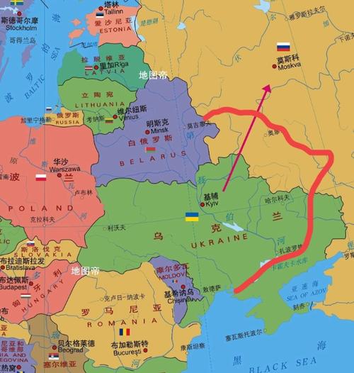 乌克兰属于哪个洲？详解乌克兰地理位置及周边国家