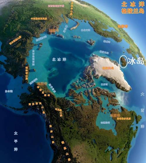 世界地图冰岛位置在哪里？图文详解冰岛地理环境！