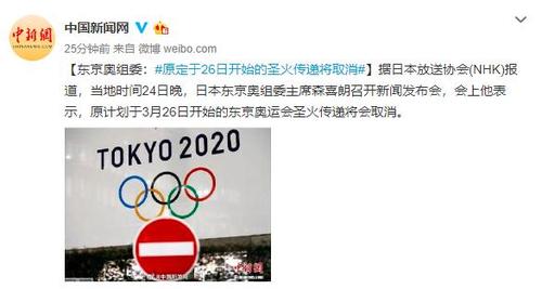 东京奥运会延期多久？2021年举办，延期了一年！