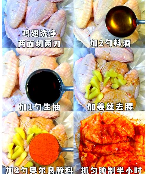 奥尔良鸡翅腌制秘诀，在家做出美味烤鸡翅