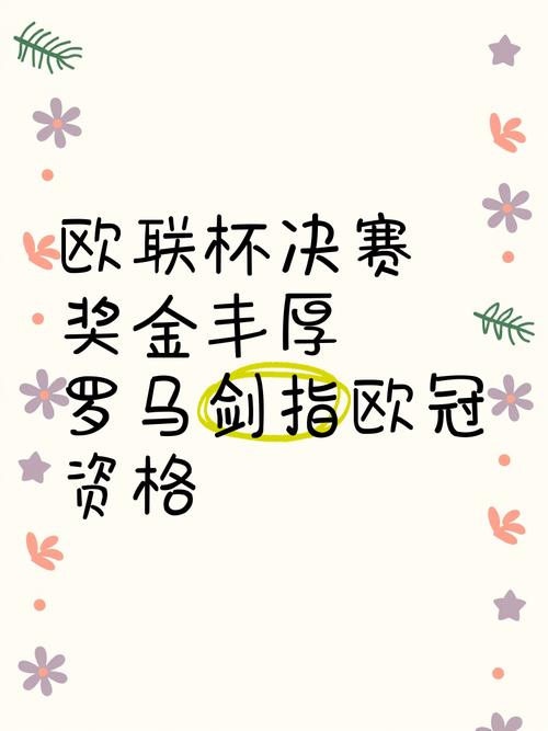欧联杯冠军奖金是多少欧元？2024年欧联杯奖金大揭秘
