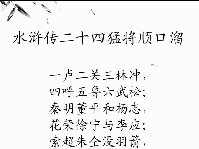 你知道水浒传里八骠骑怎么读吗？权威读音释义