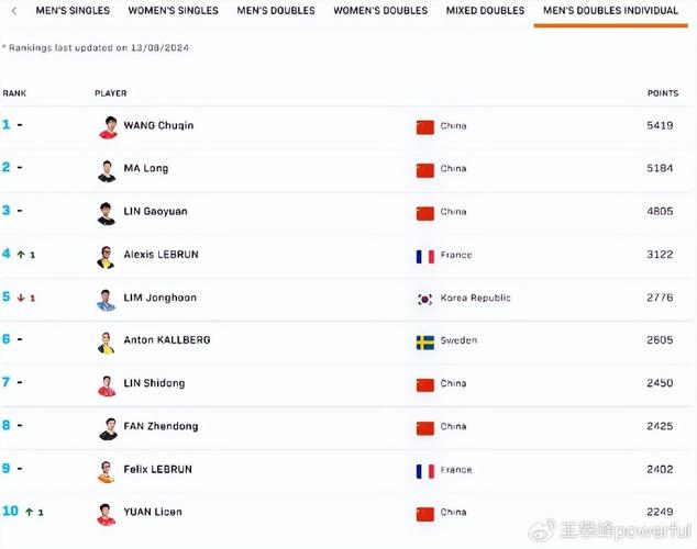 深度解析：国乒历代最强混双组合排名