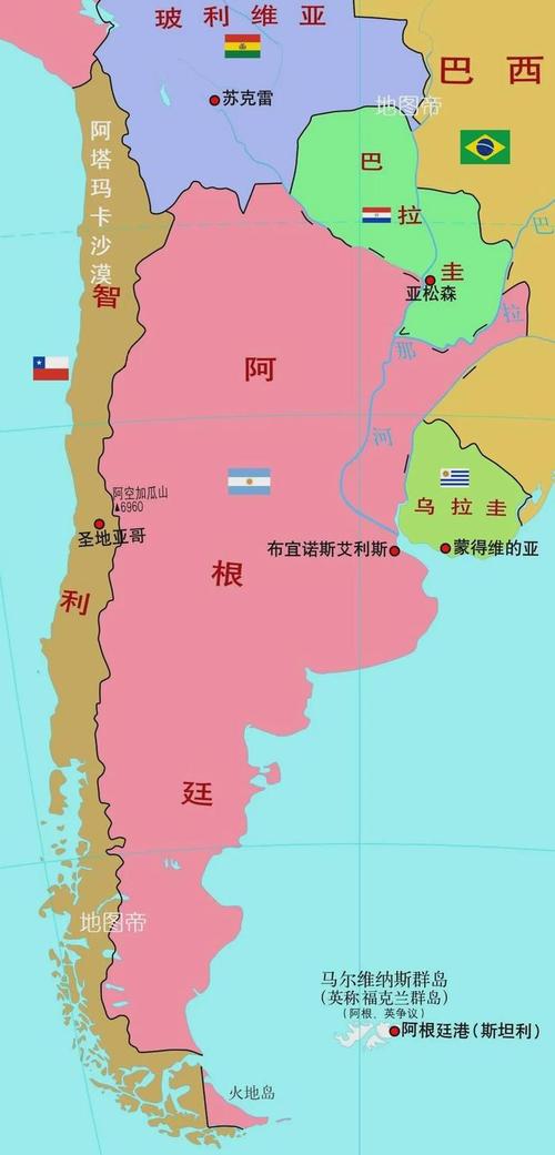 玻利维亚位置在哪里？详细地图及周边国家介绍