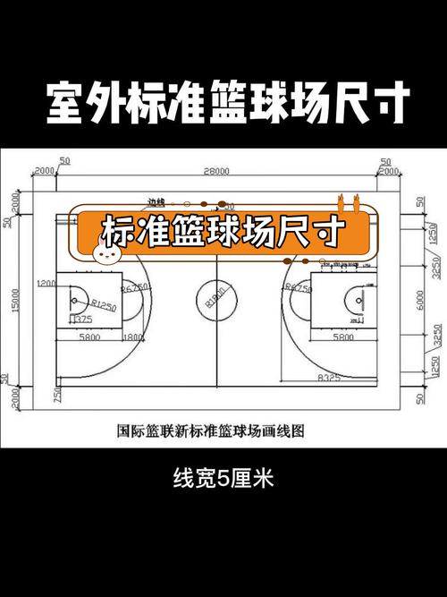 篮球场的规格是多少？标准尺寸及详细参数解析