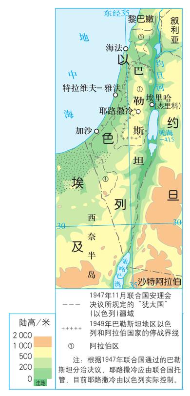 巴勒斯坦位于哪个洲？一文读懂巴勒斯坦的地理位置和现状