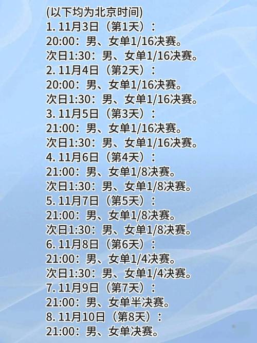 赛程到底是什么意思？一看就懂的赛程解释