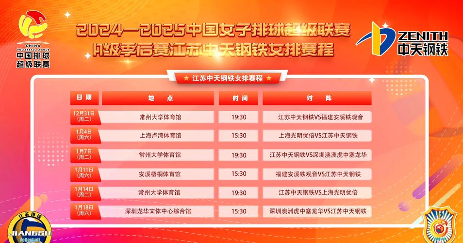 女排近期比赛安排表：赛程时间地点一手掌握！