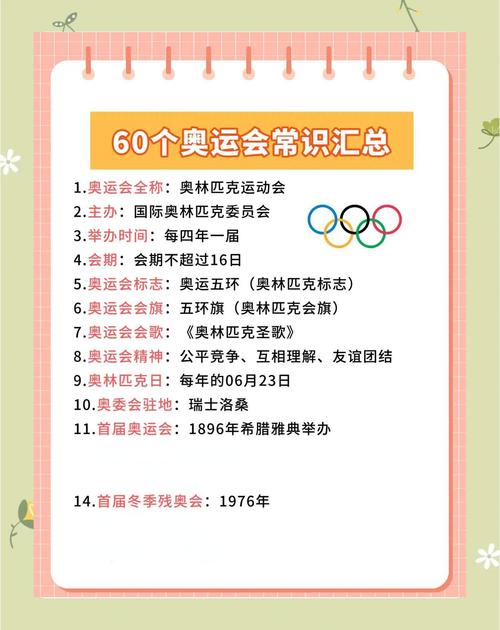 奥运会的全称是什么？原来它叫这个名字！