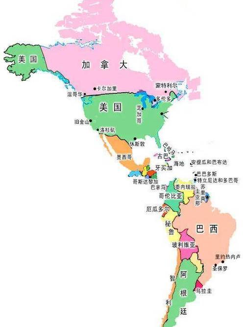 想知道北美洲有多少个国家吗？这里有最全的国家列表