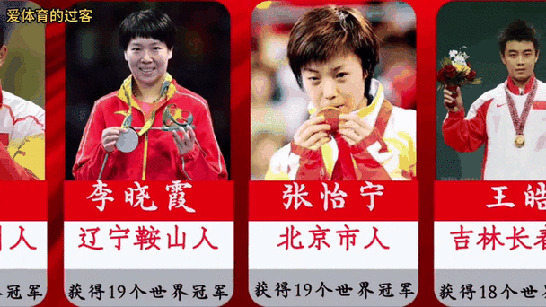 谁是中国乒乓球冠军？盘点那些闪耀的冠军人物