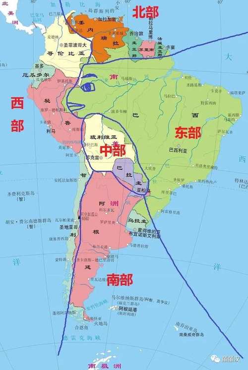 南美洲有多少个国家？详解南美12个国家地理位置