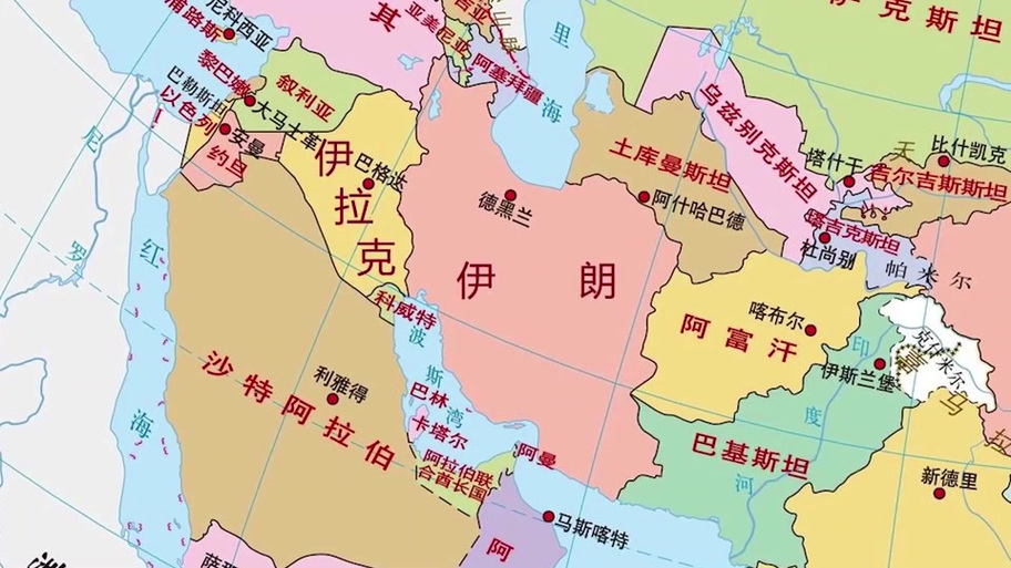 伊朗是哪个洲的国家？亚洲国家伊朗地理位置详解