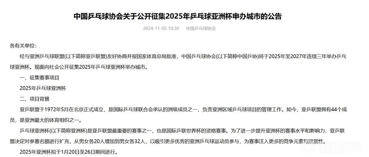 亚洲杯几年举行一次比赛？亚洲杯赛制及历史回顾