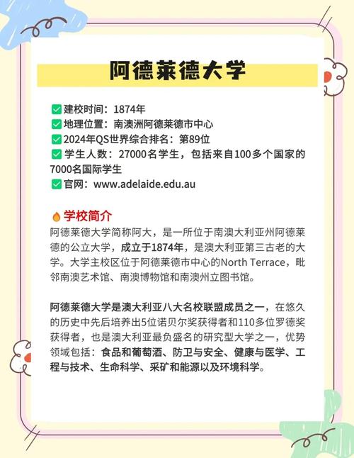 想了解阿德莱德大学？排名、专业及优势深度剖析
