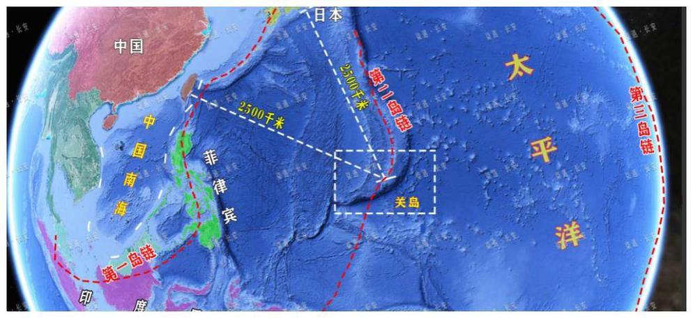 关岛离中国台湾有多远？深度解析地理位置关系