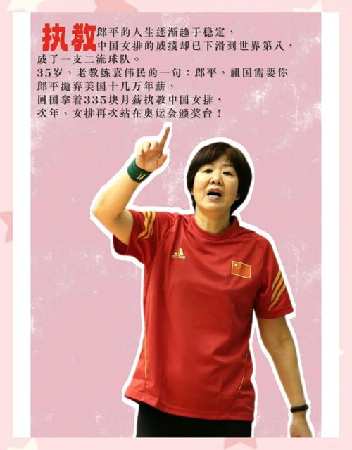 女排传奇郎平年薪多少人民币？收入令人咋舌