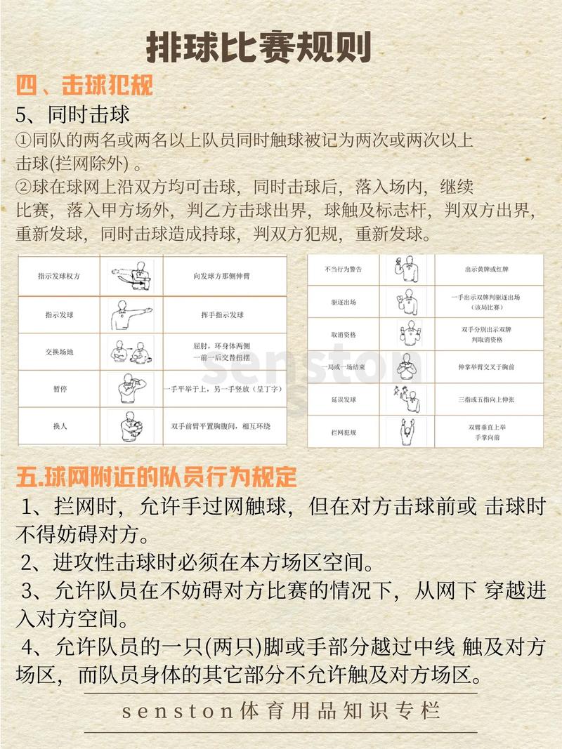 女排比赛规则详解：得分、发球、轮转，一看就懂